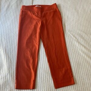 Anne Taylor Loft Marisa Dress Pants Women's Size 2 Petite, Orange